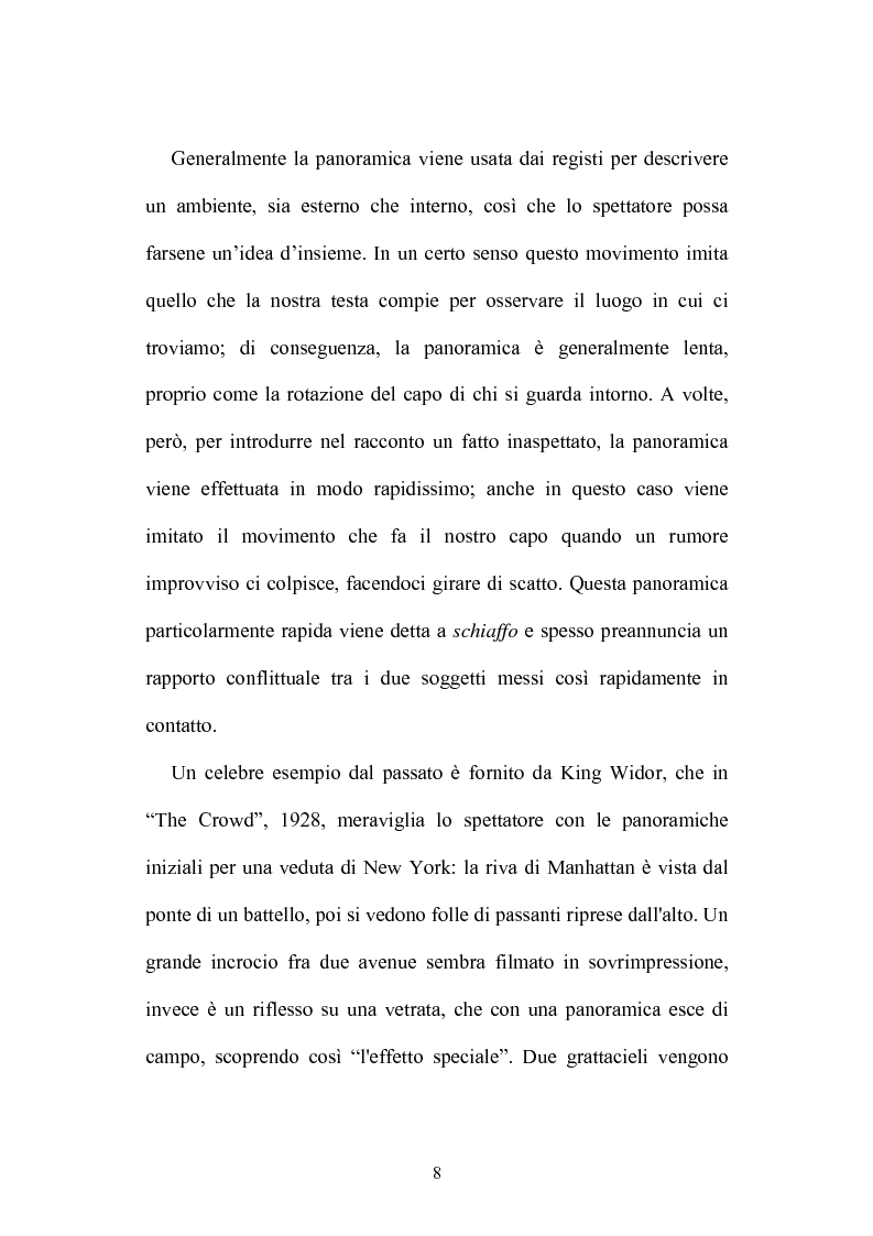 Anteprima della tesi: L'occhio che si muove - I movimenti di macchina nel cinema di Stanley Kubrick, Pagina 6