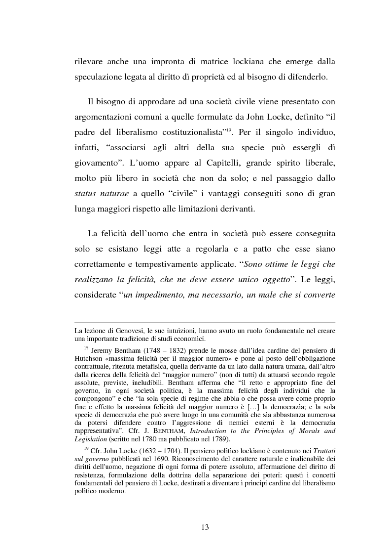 Anteprima della tesi: Domenico Capitelli: vita e studi di un liberale nel Mezzogiorno preunitario, Pagina 13