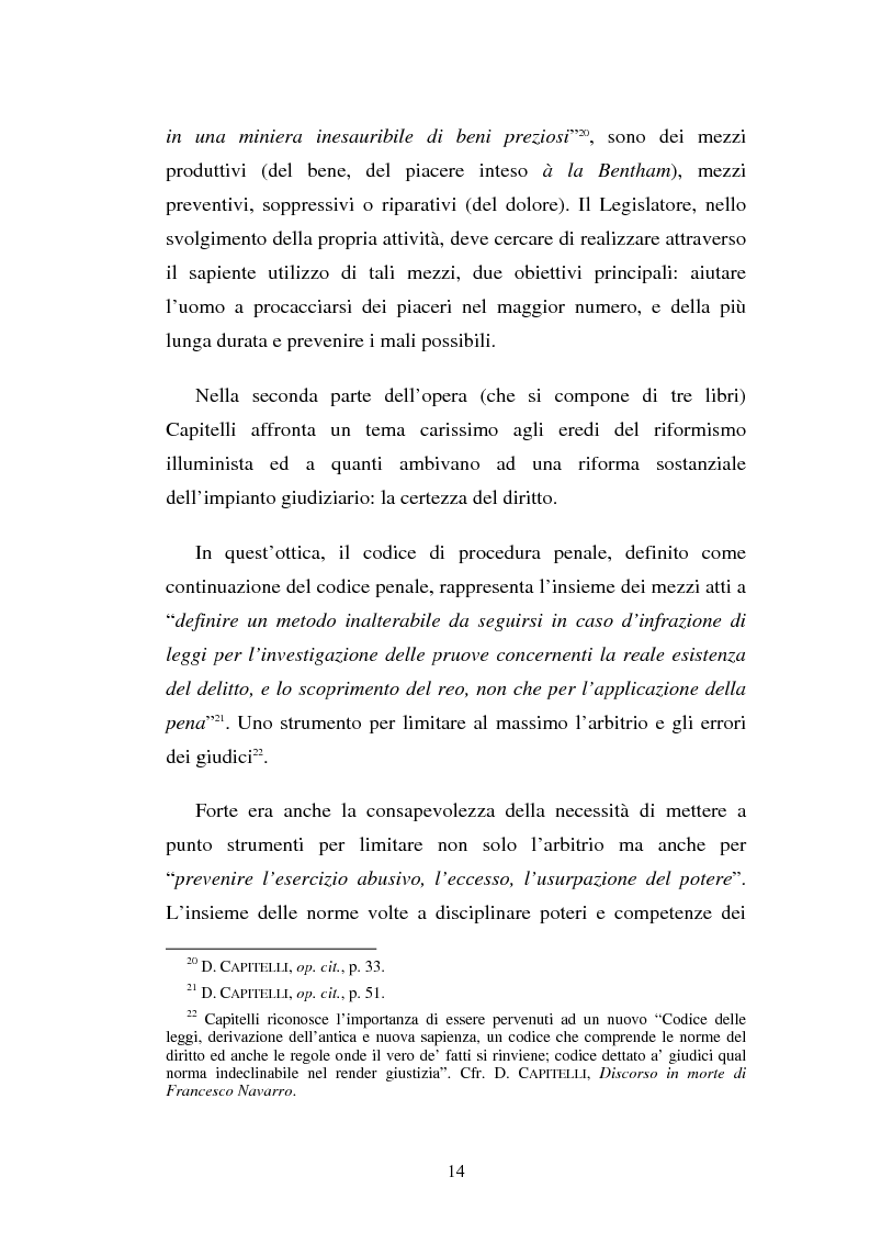 Anteprima della tesi: Domenico Capitelli: vita e studi di un liberale nel Mezzogiorno preunitario, Pagina 14