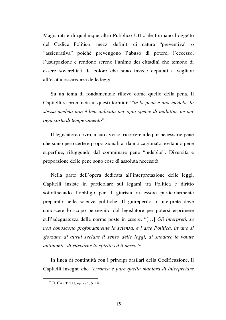 Anteprima della tesi: Domenico Capitelli: vita e studi di un liberale nel Mezzogiorno preunitario, Pagina 15