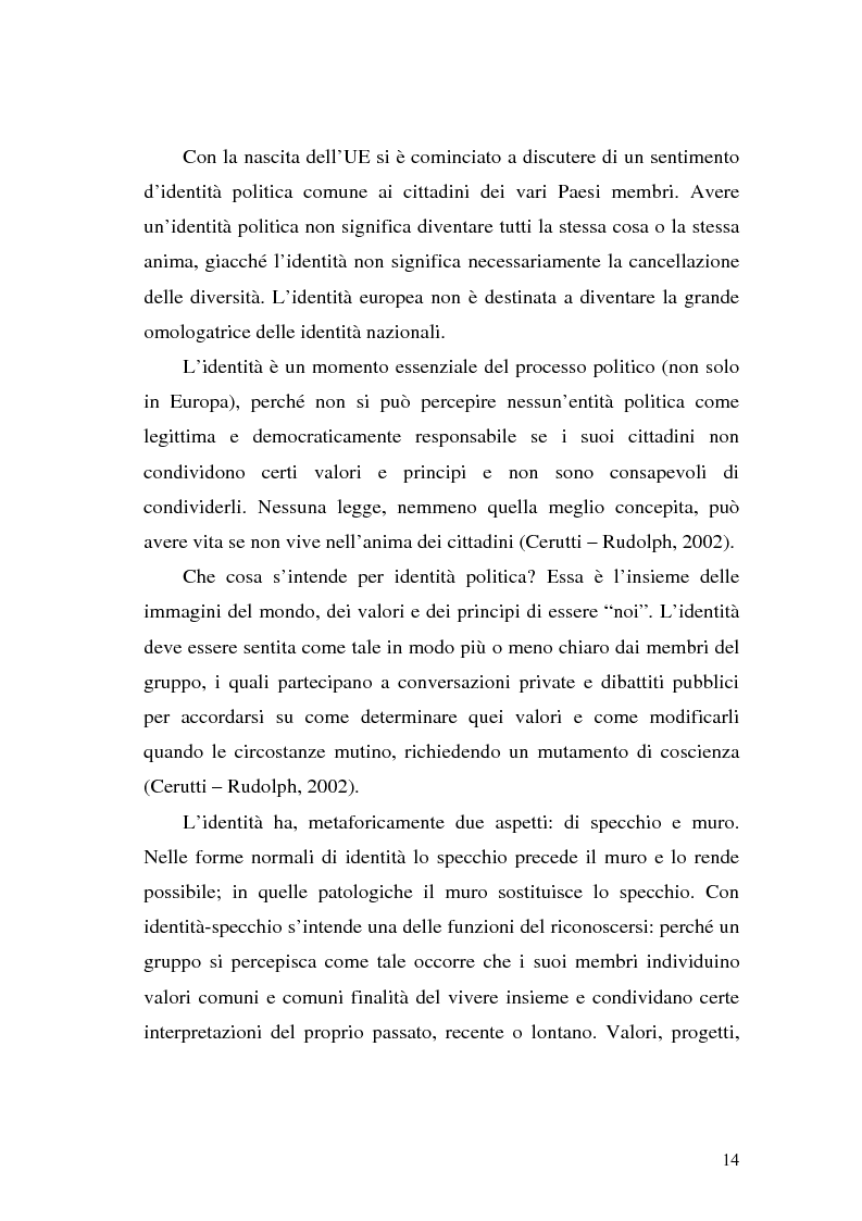 Anteprima della tesi: L' Unione Europea nelle riviste italiane, Pagina 12