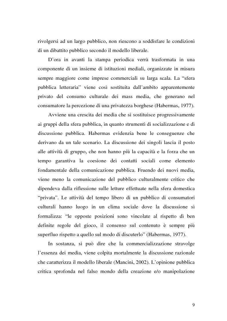 Anteprima della tesi: L' Unione Europea nelle riviste italiane, Pagina 7