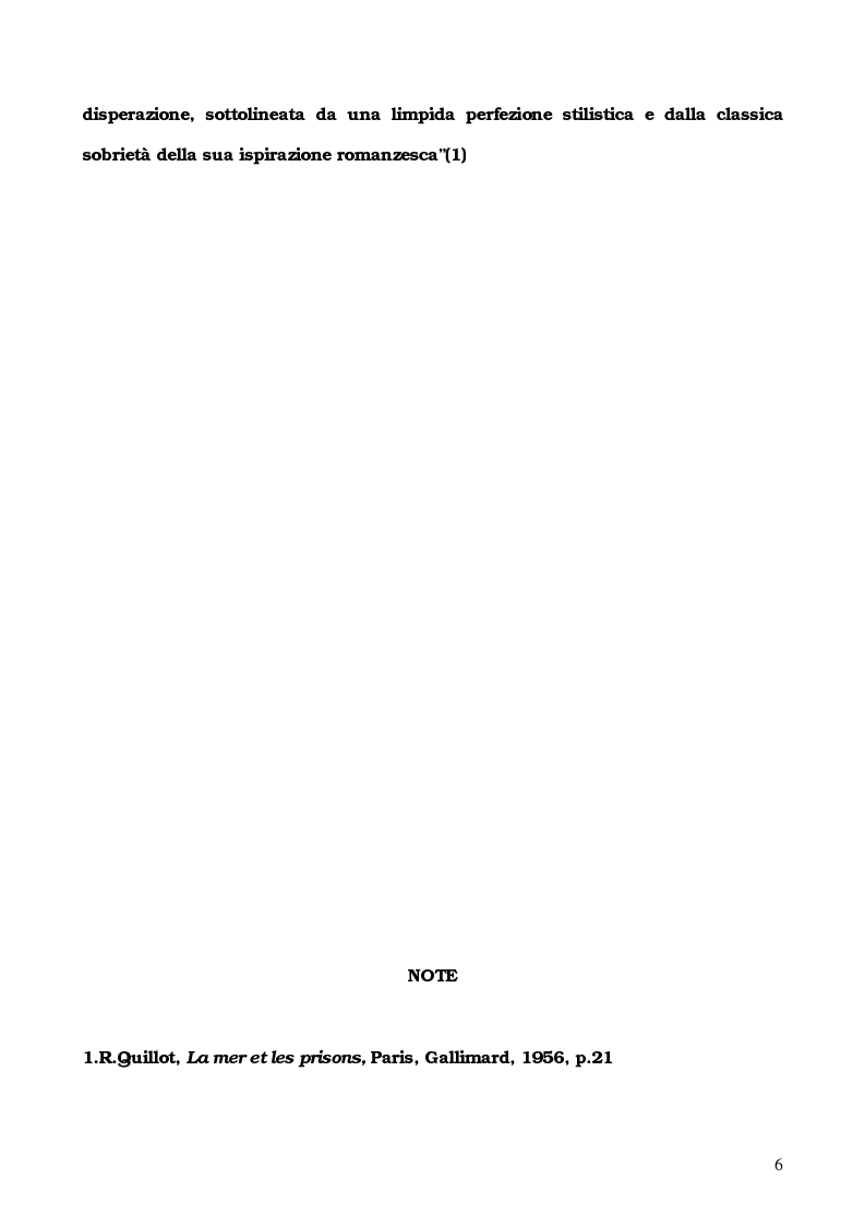 Anteprima della tesi: L'Etranger di Albert Camus, Pagina 3