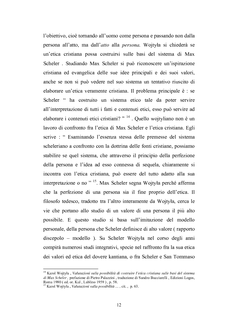 Anteprima della tesi: Karol Wojtyla e la fenomenologia: tra filosofia e teologia, Pagina 9
