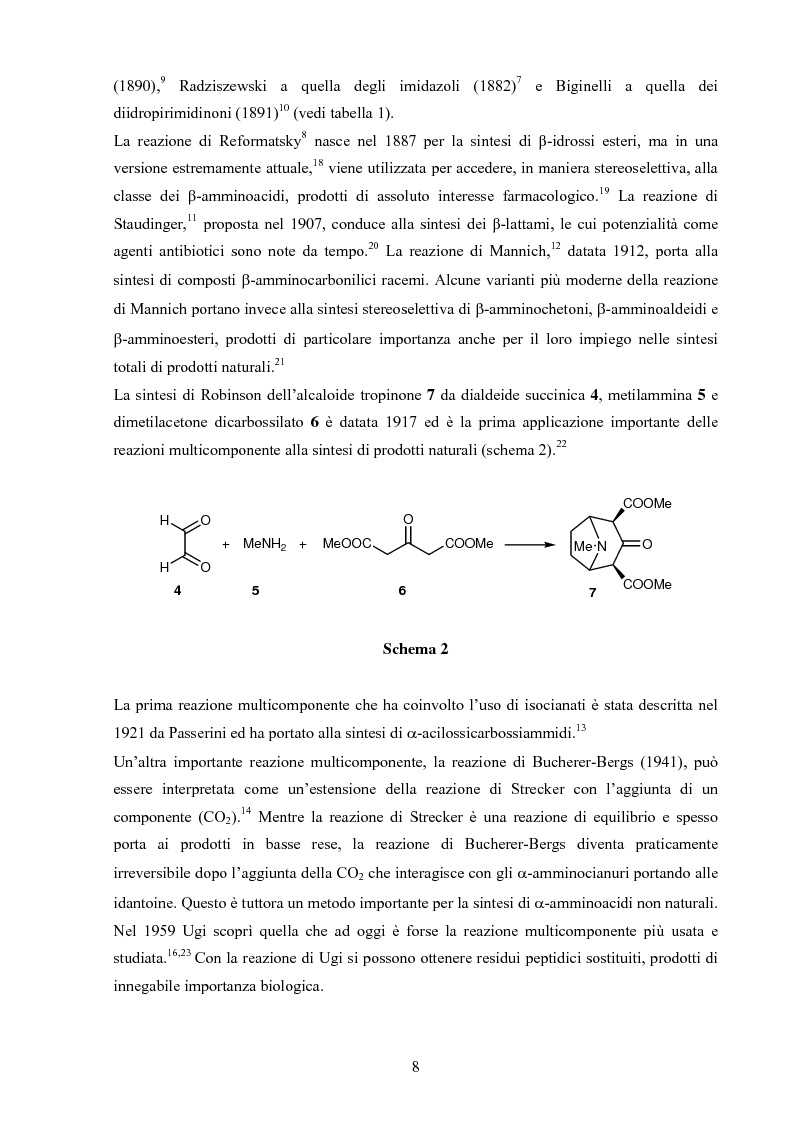 Anteprima della tesi: Sintesi stereoselettive di C-Glicosil β-Amminoacidi, Pagina 6