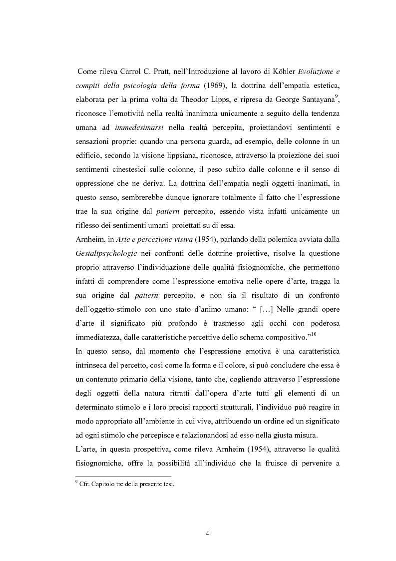 Anteprima della tesi: La regolazione delle emozioni: tra empatia ed arte, Pagina 4