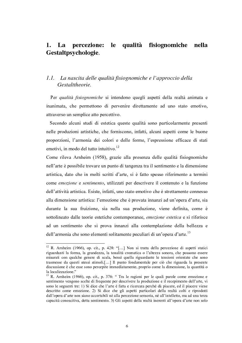 Anteprima della tesi: La regolazione delle emozioni: tra empatia ed arte, Pagina 6