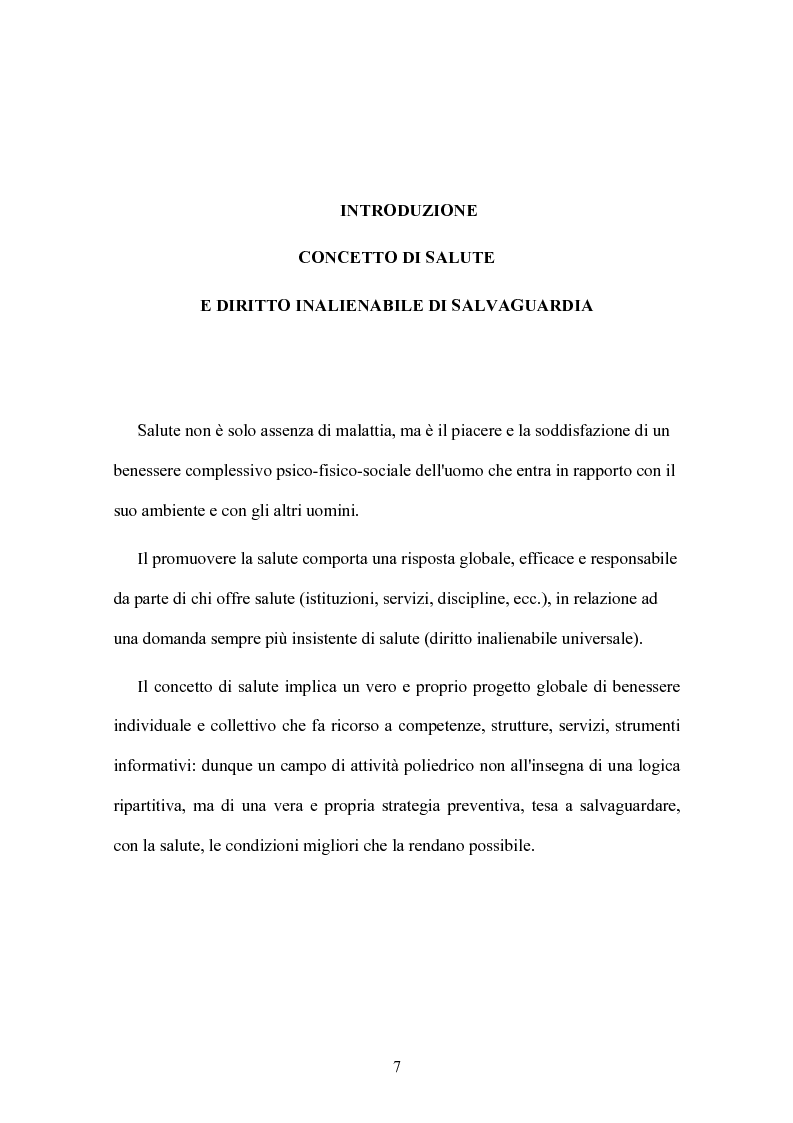 Anteprima della tesi: Rischi sanitari in ambiente penitenziario, Pagina 3