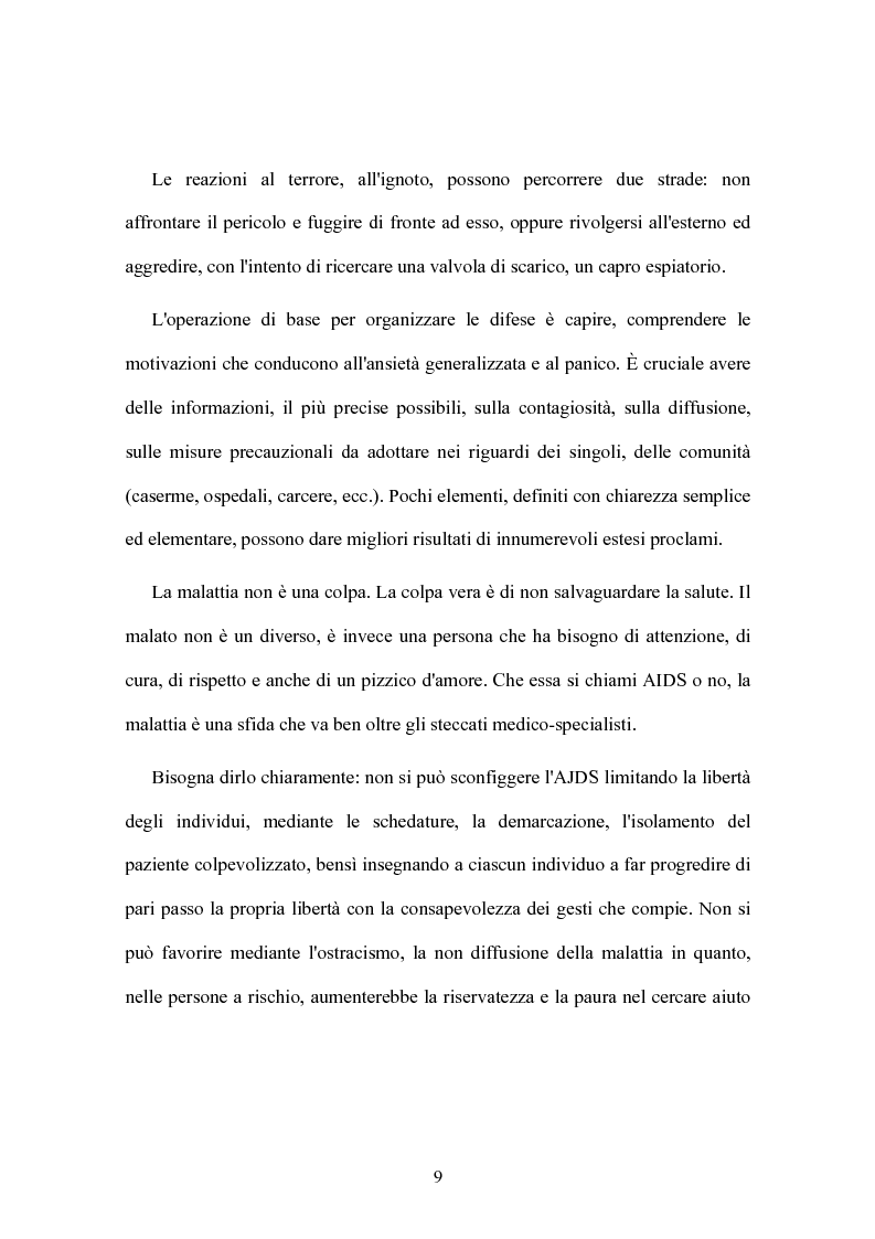 Anteprima della tesi: Rischi sanitari in ambiente penitenziario, Pagina 5