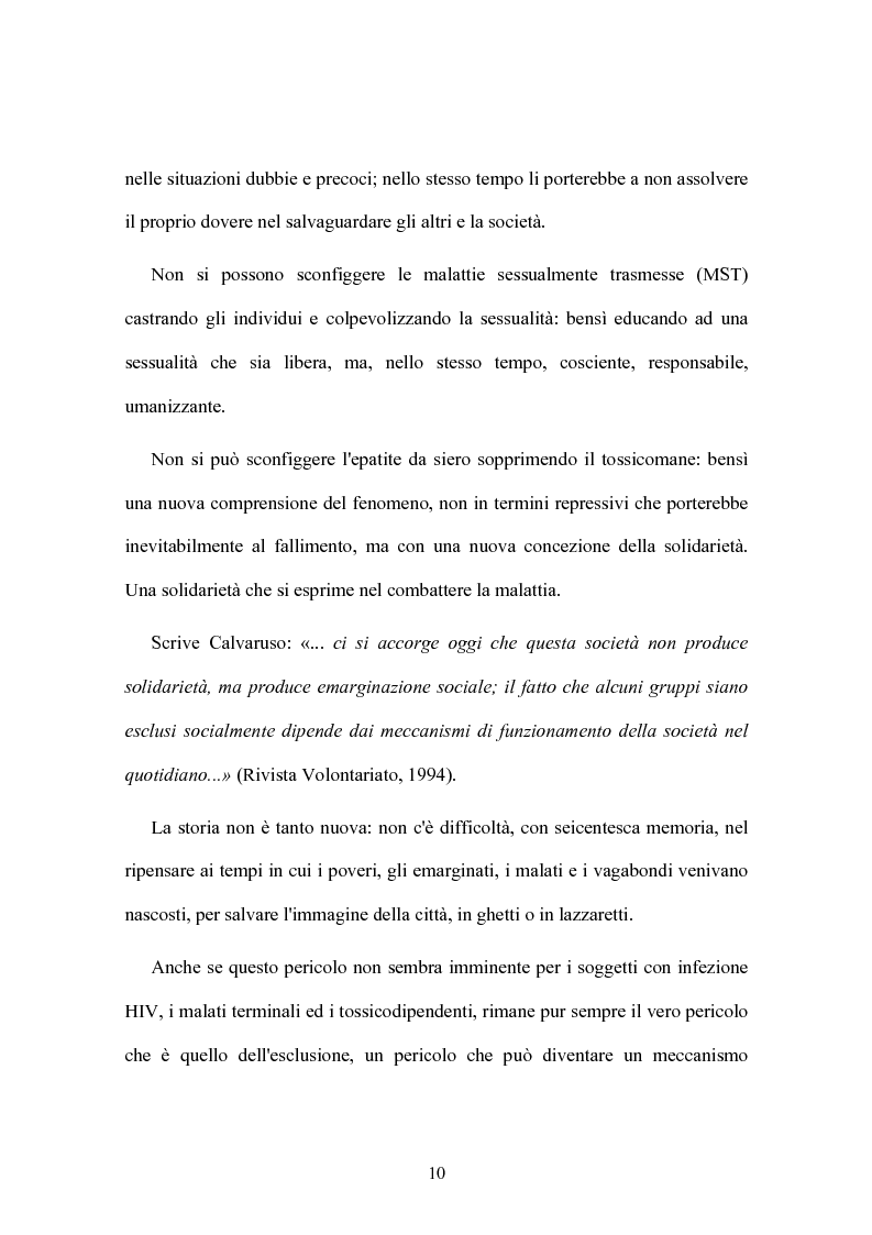 Anteprima della tesi: Rischi sanitari in ambiente penitenziario, Pagina 6