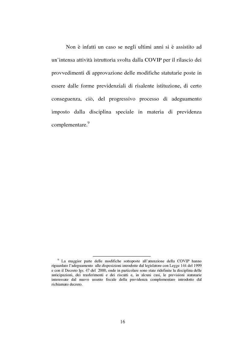 Anteprima della tesi: La previdenza complementare nella giurisprudenza della Corte costituzionale., Pagina 14