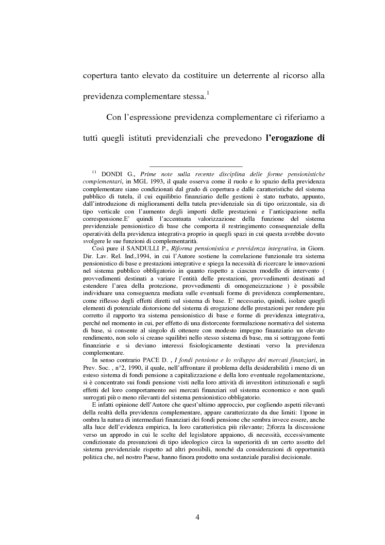 Anteprima della tesi: La previdenza complementare nella giurisprudenza della Corte costituzionale., Pagina 2