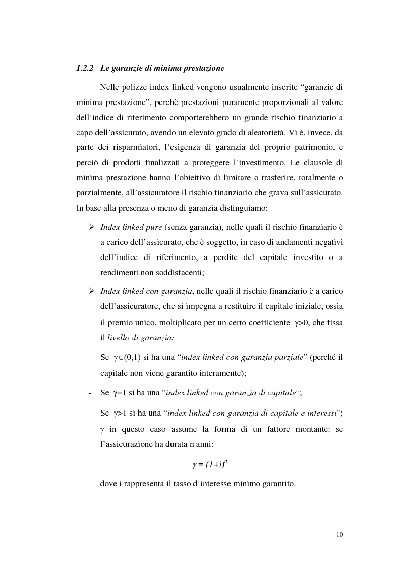 Anteprima della tesi: Modelli attuariali per la valutazione e la gestione delle polizze index-linked, Pagina 10