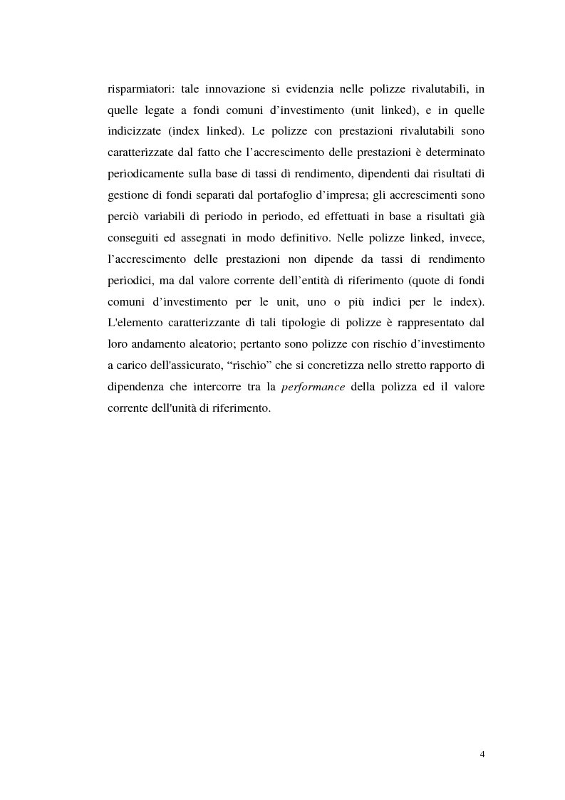 Anteprima della tesi: Modelli attuariali per la valutazione e la gestione delle polizze index-linked, Pagina 4