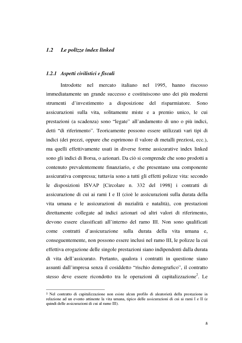 Anteprima della tesi: Modelli attuariali per la valutazione e la gestione delle polizze index-linked, Pagina 8