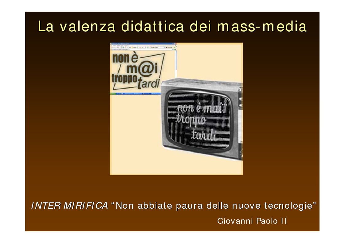 Anteprima della tesi: EC=ME² "L'educazione civica e la sfida della comunicazione", Pagina 10