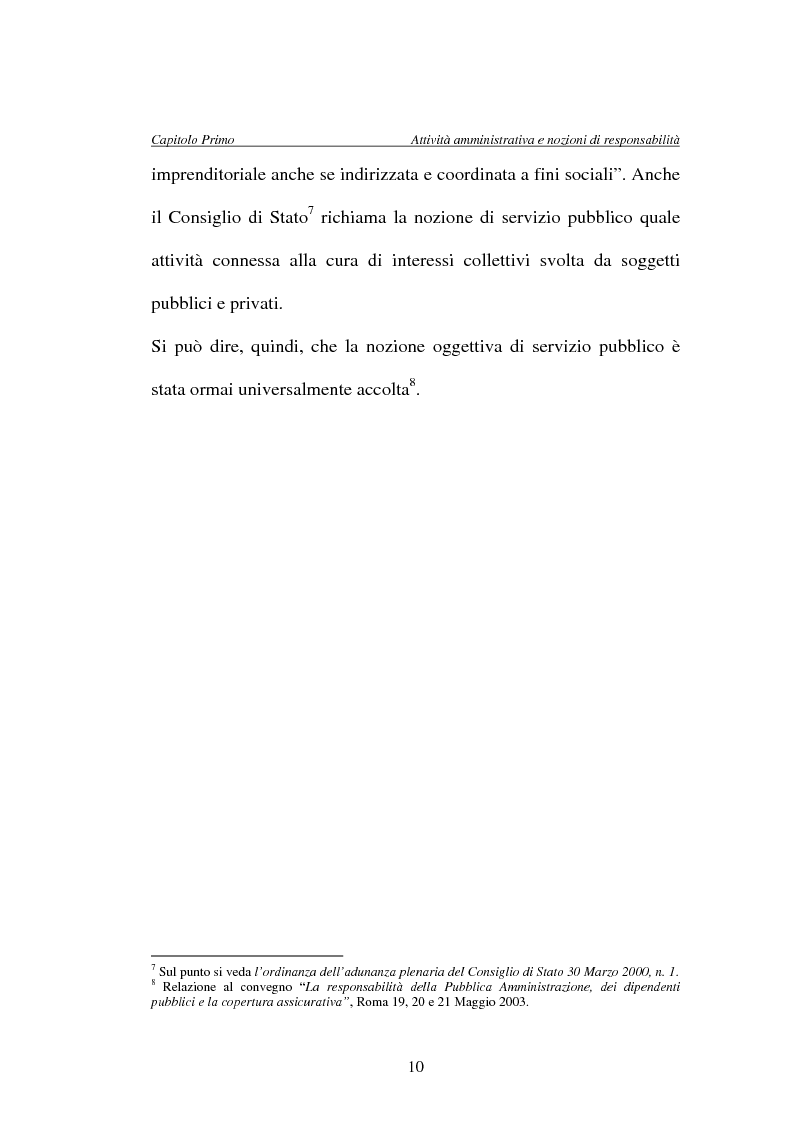 Anteprima della tesi: La responsabilità della Pubblica Amministrazione, dei dipendenti pubblici e la copertura assicurativa nella Sanità, Pagina 10