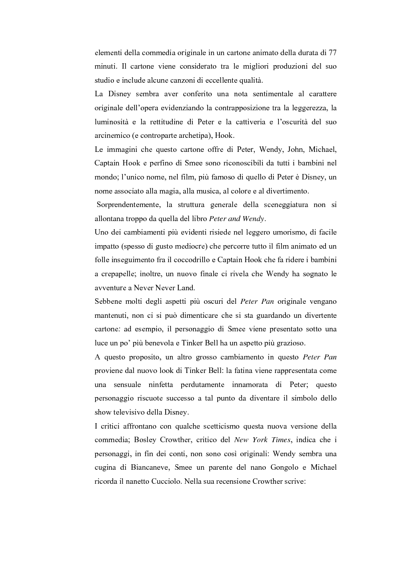 Anteprima della tesi: Peter Pan e la letteratura per l'infanzia, Pagina 11