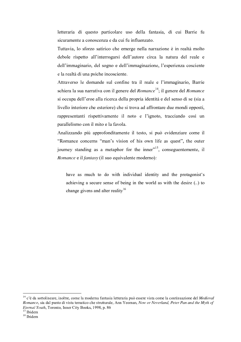 Anteprima della tesi: Peter Pan e la letteratura per l'infanzia, Pagina 5