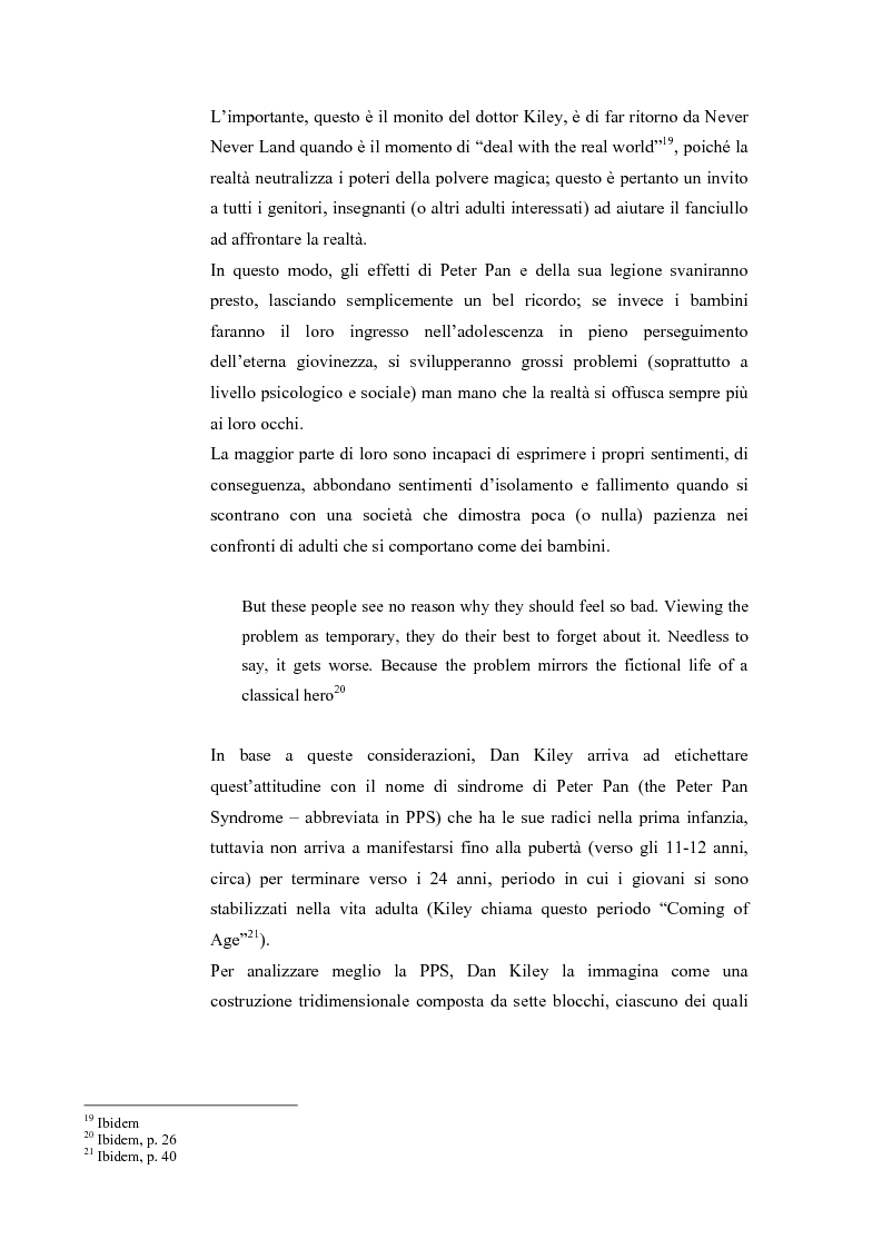 Anteprima della tesi: Peter Pan e la letteratura per l'infanzia, Pagina 7