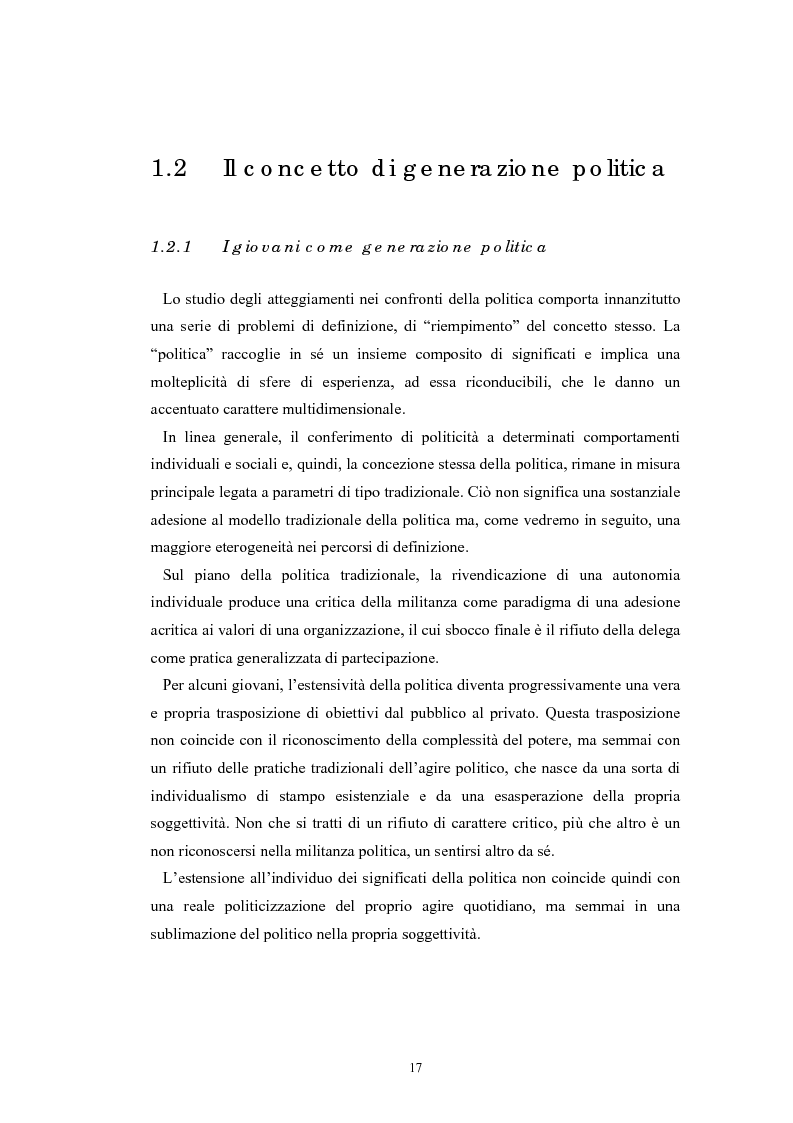 Anteprima della tesi: I giovani e la politica. I/le Giovani Comunisti/e tra movimento e disobbedienza, Pagina 11