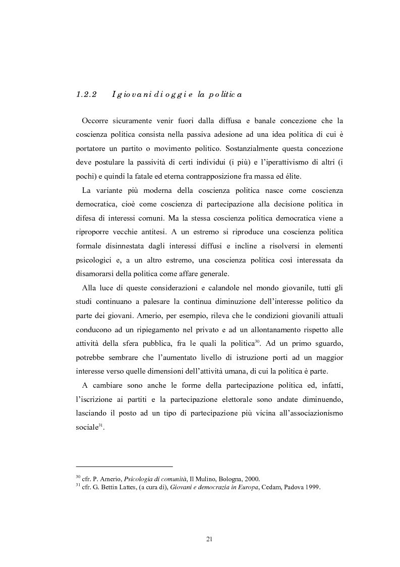 Anteprima della tesi: I giovani e la politica. I/le Giovani Comunisti/e tra movimento e disobbedienza, Pagina 15