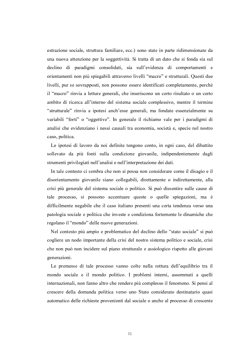 Anteprima della tesi: I giovani e la politica. I/le Giovani Comunisti/e tra movimento e disobbedienza, Pagina 5