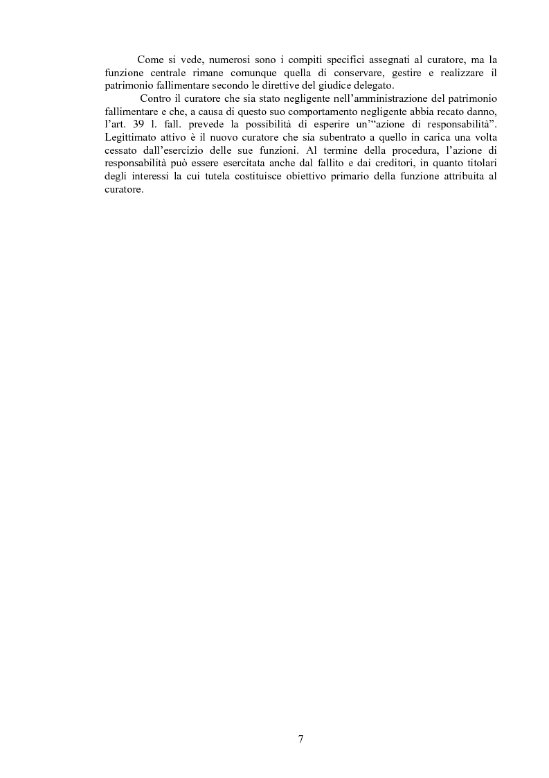 Anteprima della tesi: Il curatore fallimentare e la revocatoria delle rimesse in conto corrente, Pagina 12