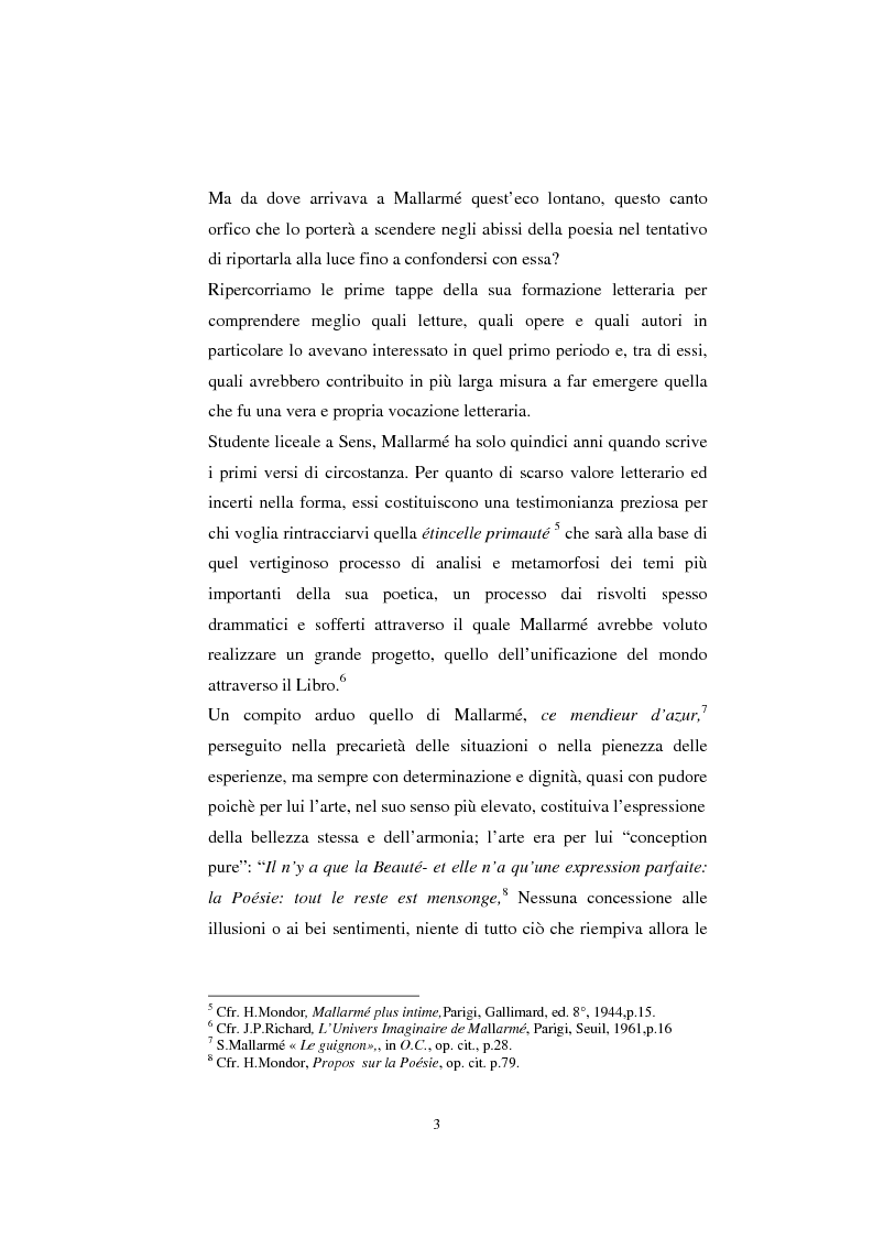 Anteprima della tesi: S. Mallarmé e W.Beckford- La Préface al Vathek, Pagina 3