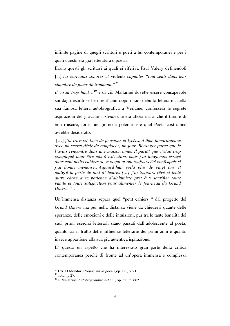 Anteprima della tesi: S. Mallarmé e W.Beckford- La Préface al Vathek, Pagina 4