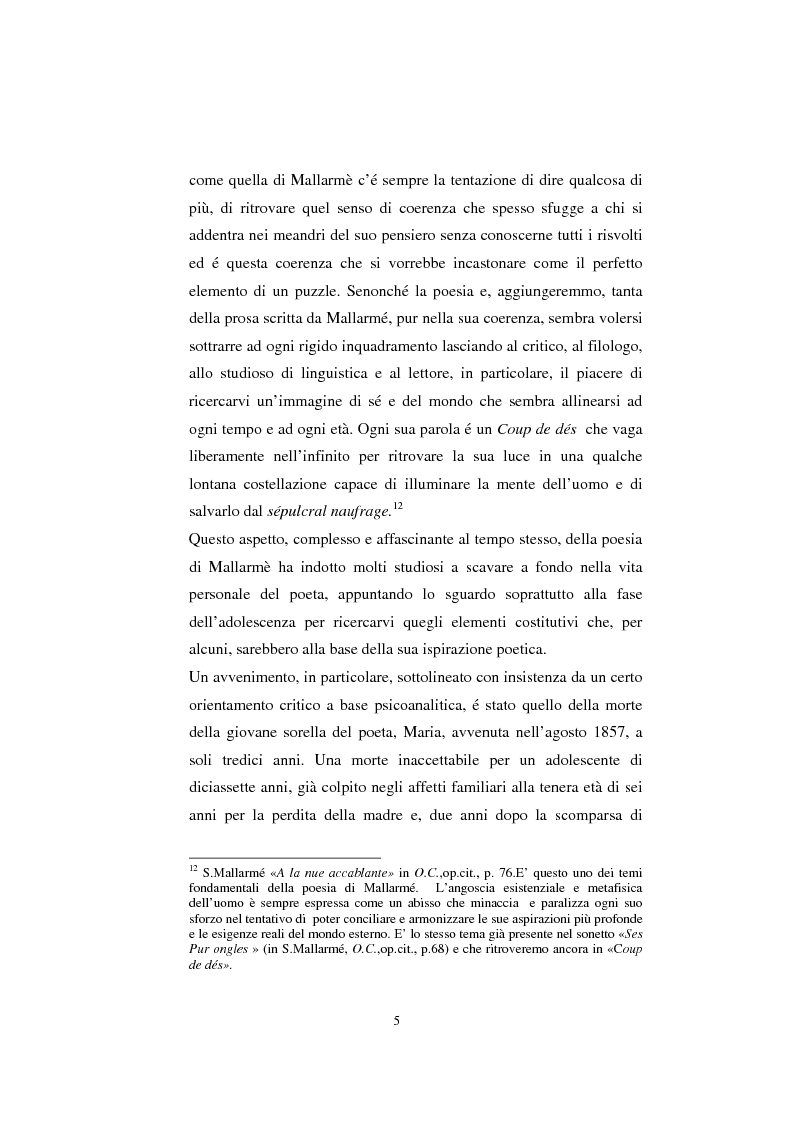 Anteprima della tesi: S. Mallarmé e W.Beckford- La Préface al Vathek, Pagina 5