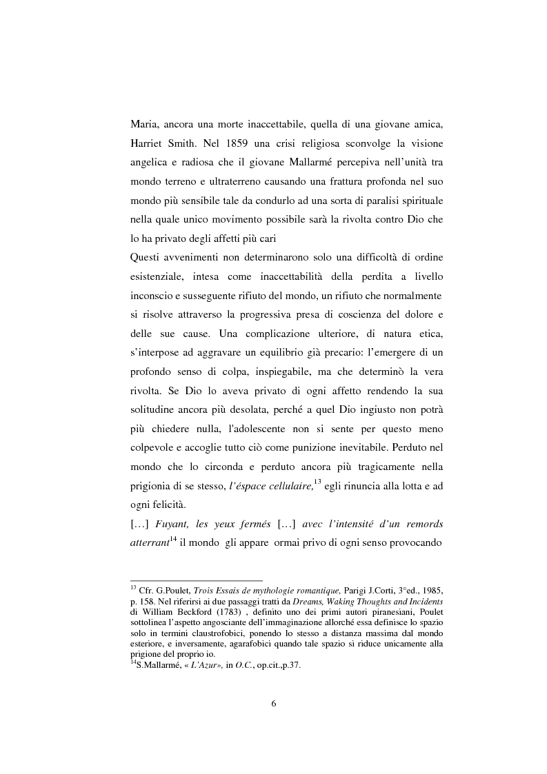 Anteprima della tesi: S. Mallarmé e W.Beckford- La Préface al Vathek, Pagina 6