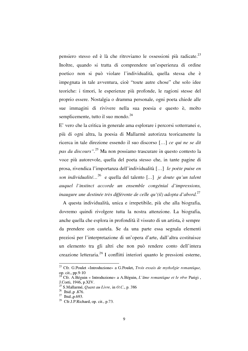 Anteprima della tesi: S. Mallarmé e W.Beckford- La Préface al Vathek, Pagina 9