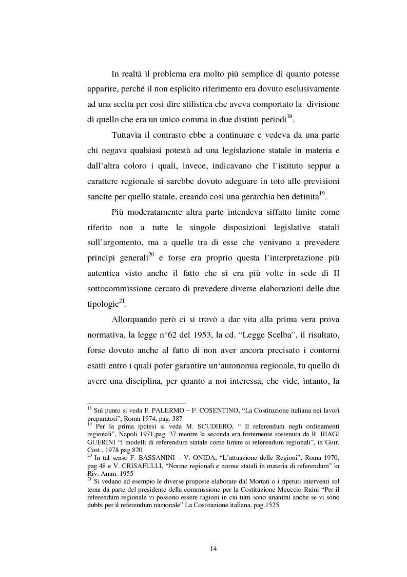 Anteprima della tesi: Il referendum nell'ordinamento regionale, Pagina 12