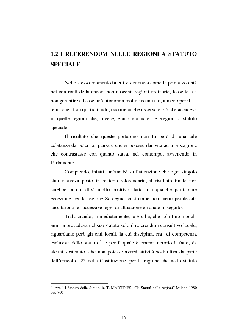 Anteprima della tesi: Il referendum nell'ordinamento regionale, Pagina 14