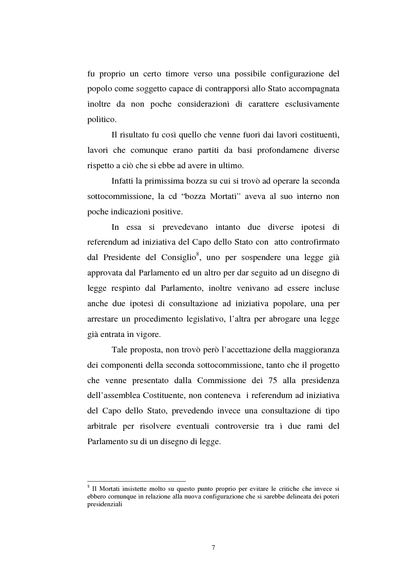Anteprima della tesi: Il referendum nell'ordinamento regionale, Pagina 5