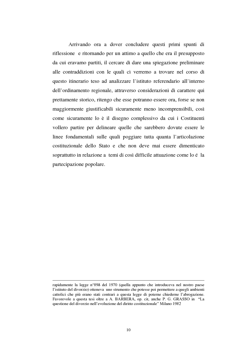 Anteprima della tesi: Il referendum nell'ordinamento regionale, Pagina 8