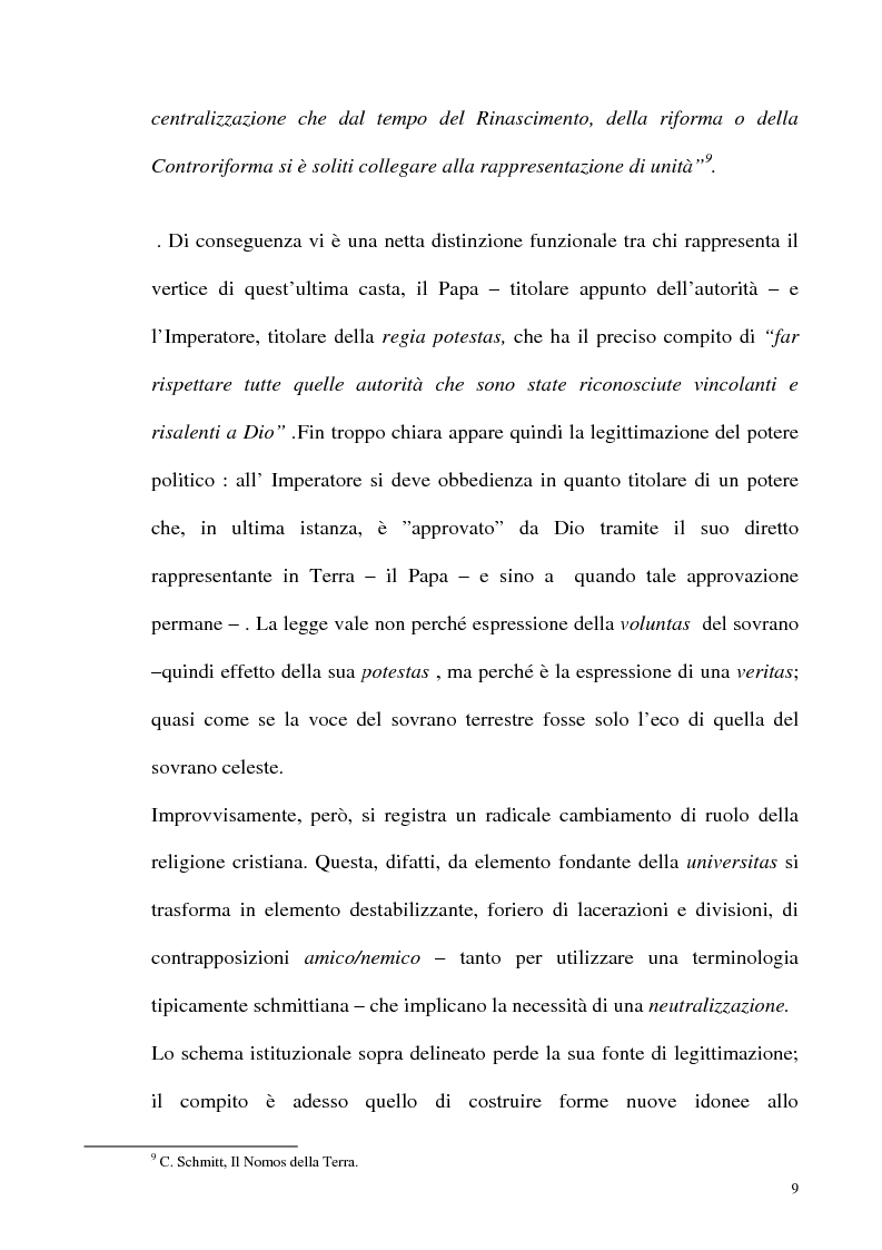 Anteprima della tesi: Schmitt e Kelsen: un problema della letteratura filosofico giuridica, Pagina 8