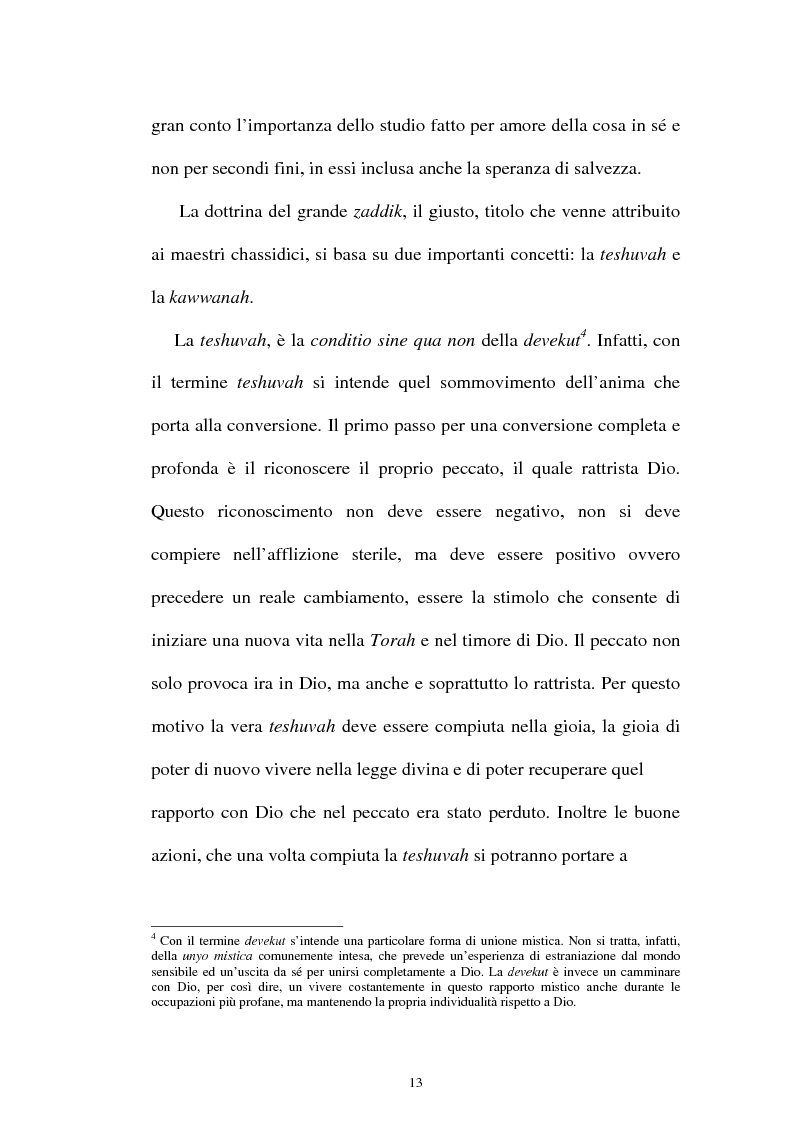 Anteprima della tesi: Prospettive sul chassidismo: le interpretazioni di Martin Buber e di Gershom Scholem, Pagina 11