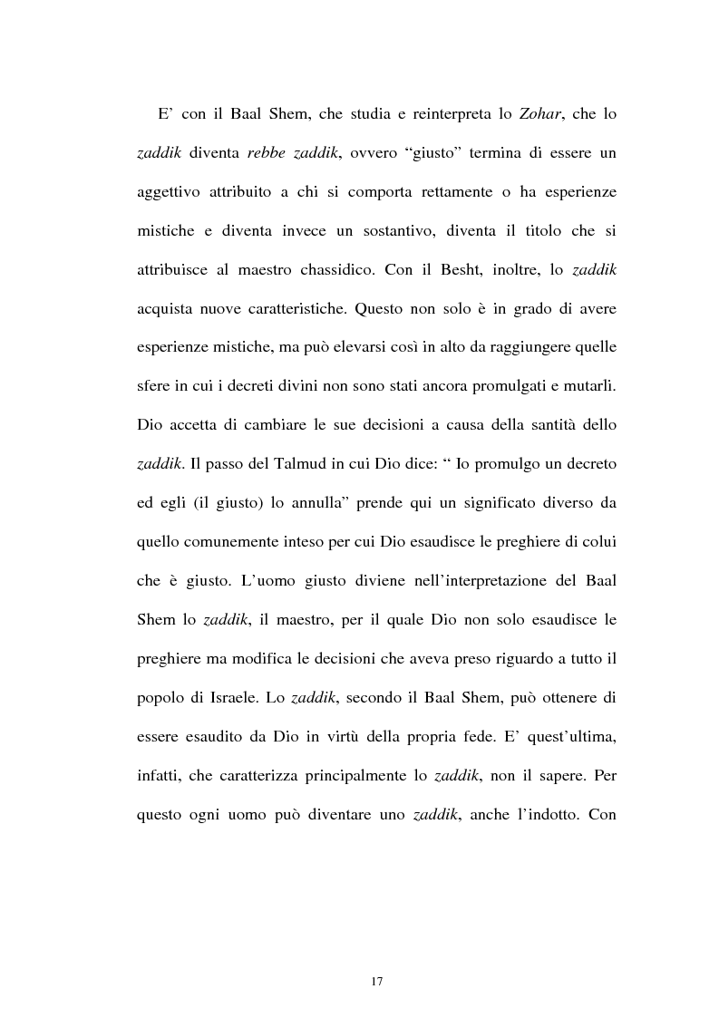 Anteprima della tesi: Prospettive sul chassidismo: le interpretazioni di Martin Buber e di Gershom Scholem, Pagina 15