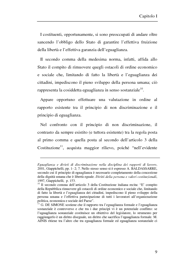Anteprima della tesi: Il principio di non discriminazione nel diritto tributario secondo la giurisprudenza della Corte di giustizia C.E.E., Pagina 12