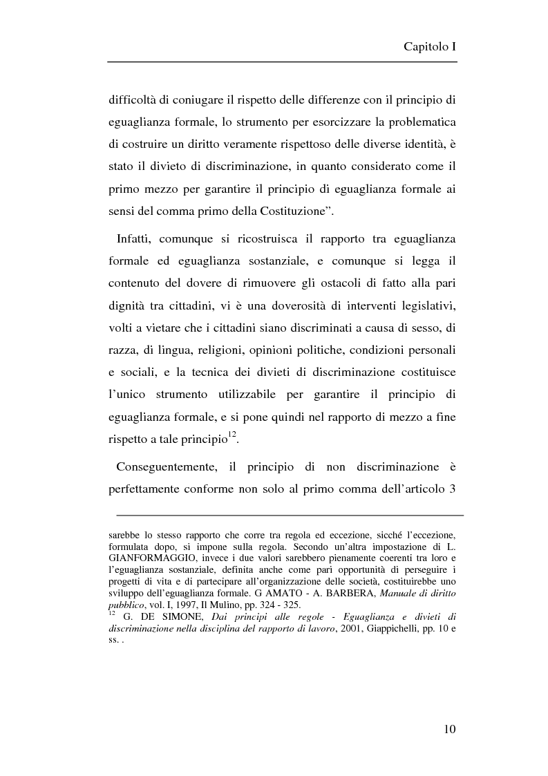 Anteprima della tesi: Il principio di non discriminazione nel diritto tributario secondo la giurisprudenza della Corte di giustizia C.E.E., Pagina 13