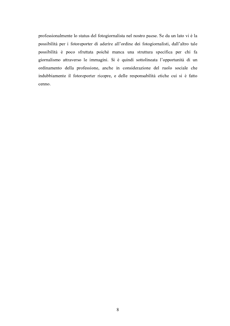 Anteprima della tesi: La foto come notizia - Storia, successo, crisi e limiti del fotogiornalismo, Pagina 4