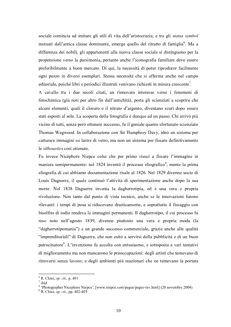 Anteprima della tesi: La foto come notizia - Storia, successo, crisi e limiti del fotogiornalismo, Pagina 6