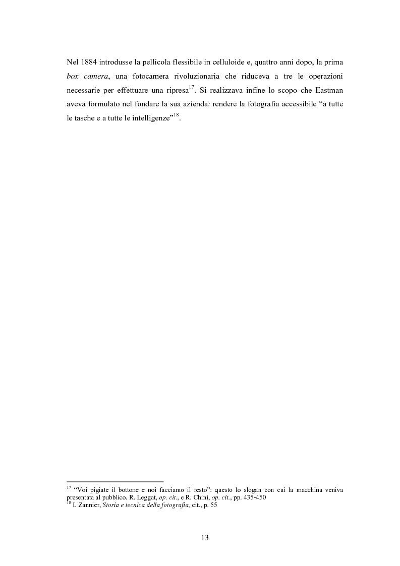 Anteprima della tesi: La foto come notizia - Storia, successo, crisi e limiti del fotogiornalismo, Pagina 9