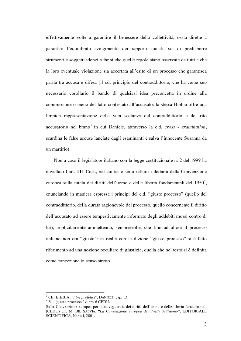 Anteprima della tesi: Natura giuridica della ritrattazione e suo ambito di operatività, Pagina 3