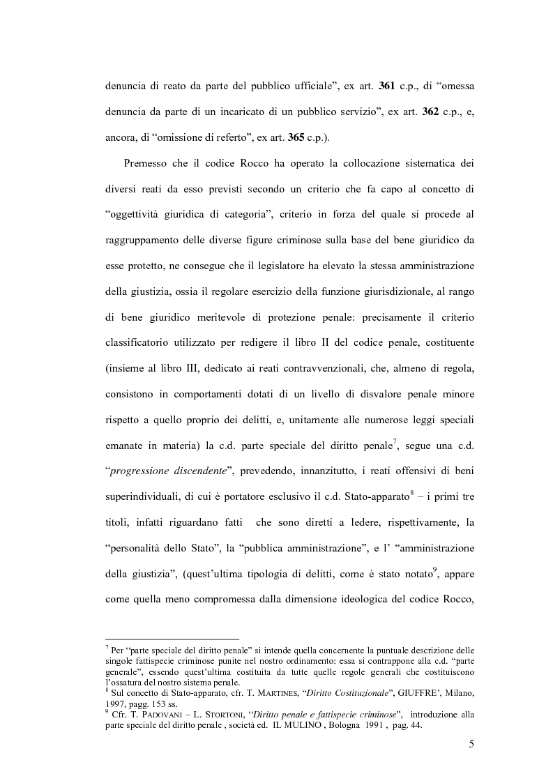 Anteprima della tesi: Natura giuridica della ritrattazione e suo ambito di operatività, Pagina 5