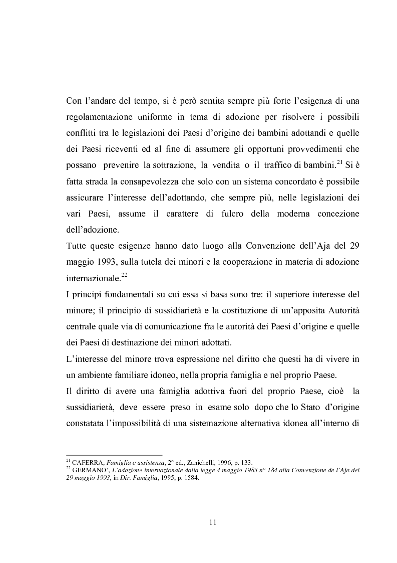 Anteprima della tesi: L'adozione internazionale, Pagina 11