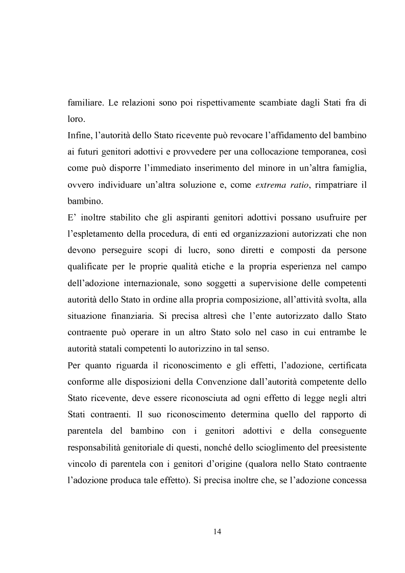 Anteprima della tesi: L'adozione internazionale, Pagina 14