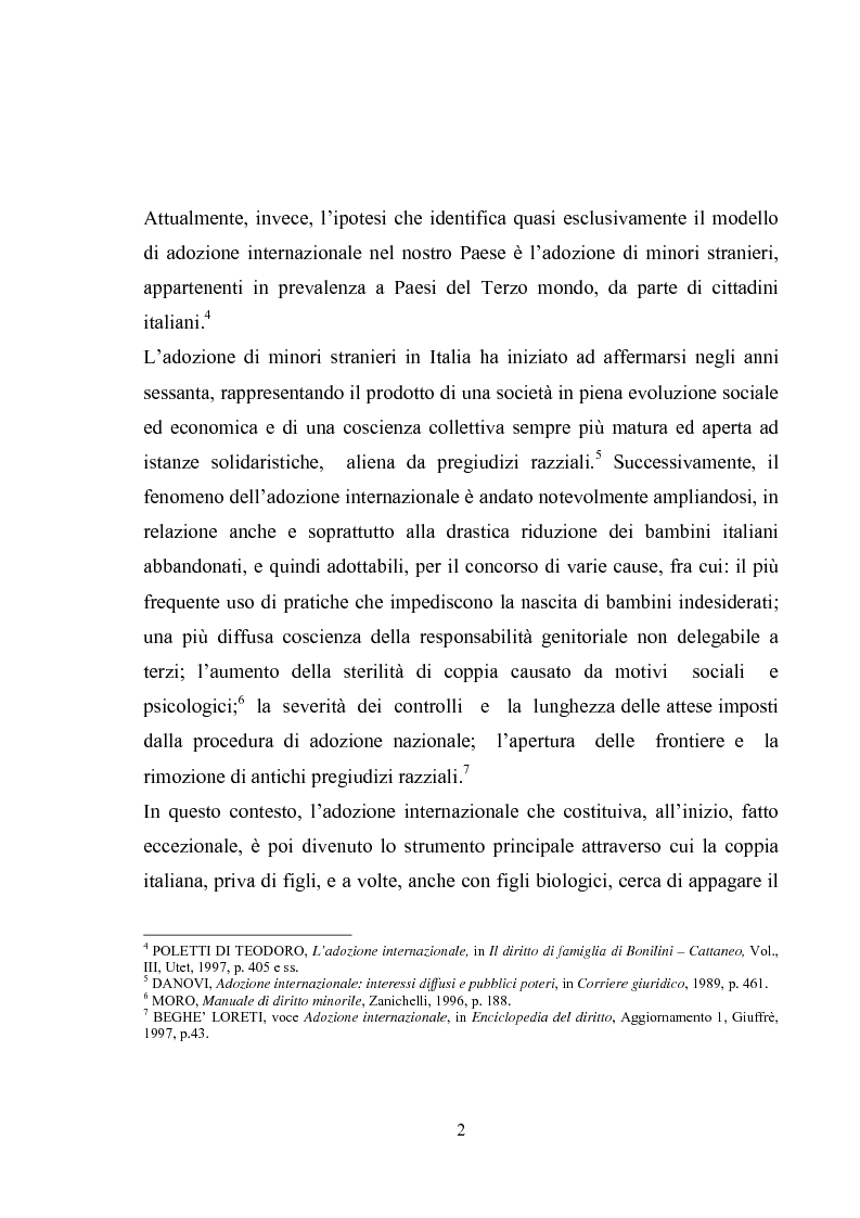 Anteprima della tesi: L'adozione internazionale, Pagina 2